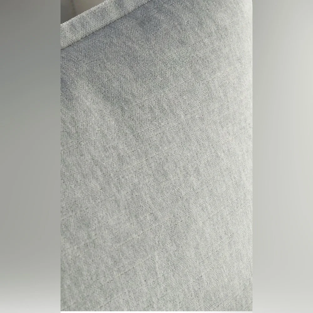 POTTERY BARN HUDSON HEATHERED VELVET DUVET COVER - KING /CALIFORNIA KING